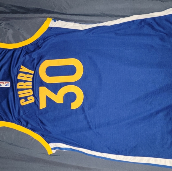 Stephen Curry Warriors Icon Edition 2020 NBA  Jersey Large - Picture 5 of 6